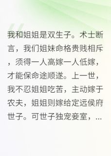 《陆文昭邱姨娘》小说章节目录精彩试读 我和姐姐是双生子小说全文